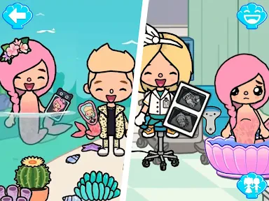 Mermaid Games: Princess Salon screenshot