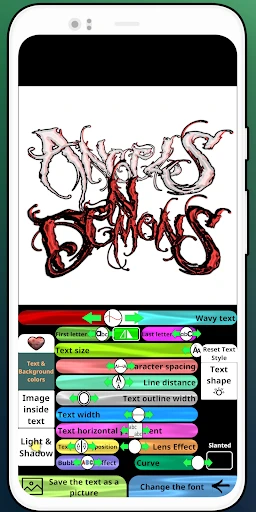 Fonts - Logo Maker screenshot