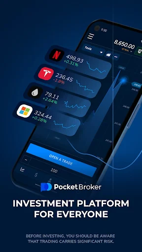 Pocket Broker - trading screenshot