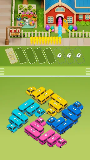 Bus Craze - Traffic Jam Puzzle screenshot