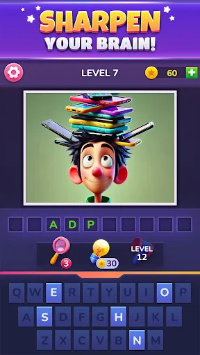 PixelPhrase ™ Pics & Word Game screenshot