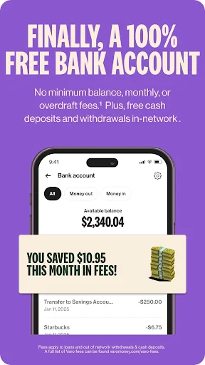 Varo Bank: Online Banking screenshot