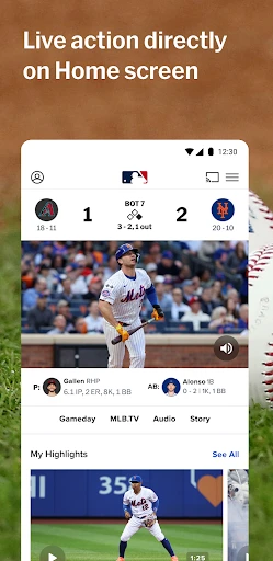 MLB screenshot