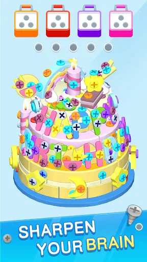 Screw Away: 3D Pin Puzzle screenshot