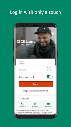 Citizens Bank Mobile Banking screenshot