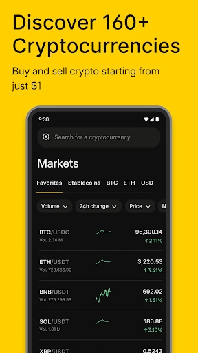 Binance.US: Buy BTC, DOGE, XRP screenshot