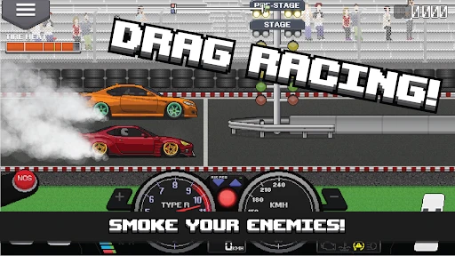 Pixel Car Racer screenshot