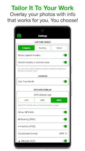 Solocator - GPS Field Camera screenshot