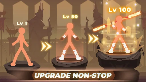 Stickman vs Monster: Idle RPG screenshot