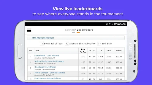 Golf Genius screenshot