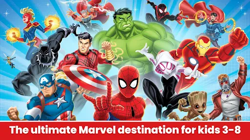 Marvel HQ: Kids Super Hero Fun screenshot