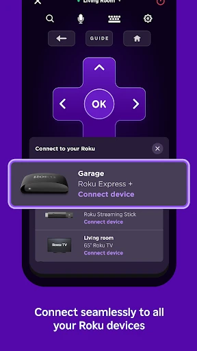 The Roku App (Official) screenshot