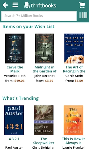 ThriftBooks: New & Used Books screenshot