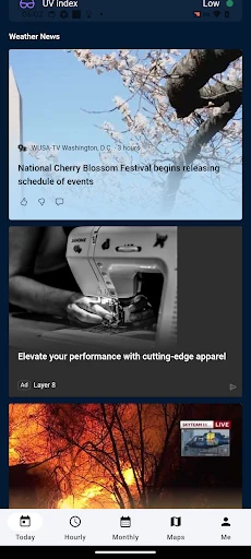 MSN Weather - Forecast & Maps screenshot