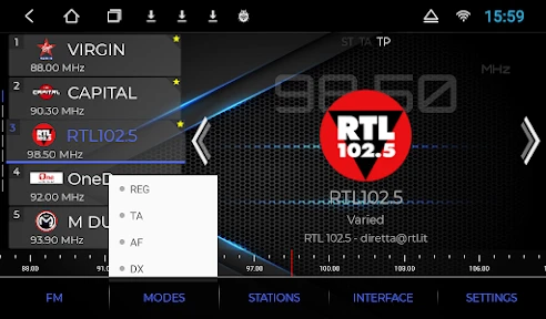 NavRadio+ screenshot