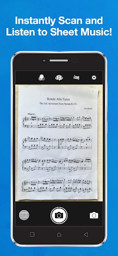 Sheet Music Scanner & Reader screenshot