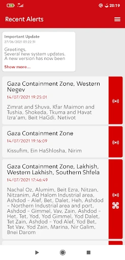 Tzofar - Red Alert | צופר screenshot