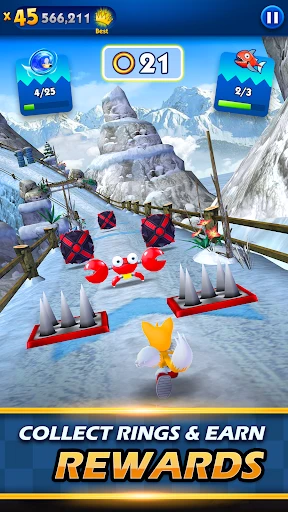 Sonic Dash Endless Runner Game screenshot