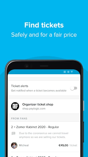 TicketSwap - Buy, Sell Tickets screenshot
