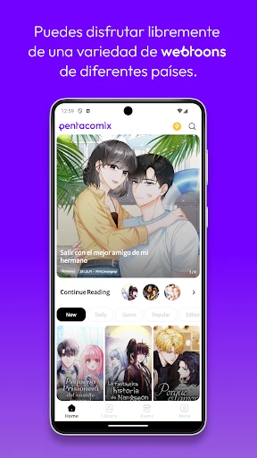 Pentacomix screenshot