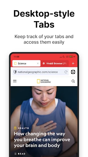 Vivaldi Browser - Fast & Safe screenshot