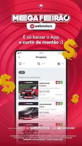 Webmotors: comprar carro screenshot