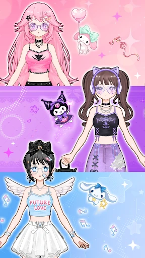 Idol Livestream: Doll Dress Up screenshot