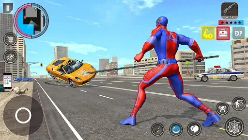 Spider Rope Action Game screenshot