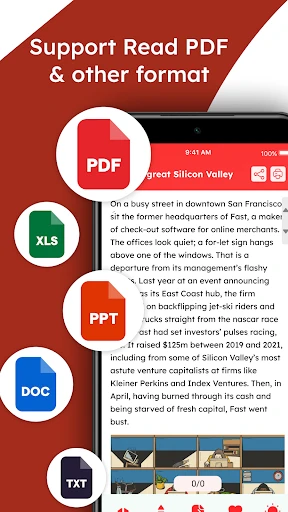 PDF Reader: Read all PDF files screenshot