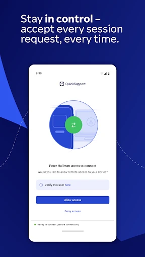TeamViewer QuickSupport screenshot