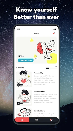 Psychological Assessment Test screenshot