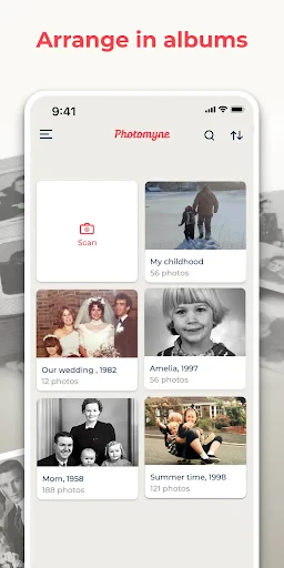 Photo Scan App by Photomyne screenshot