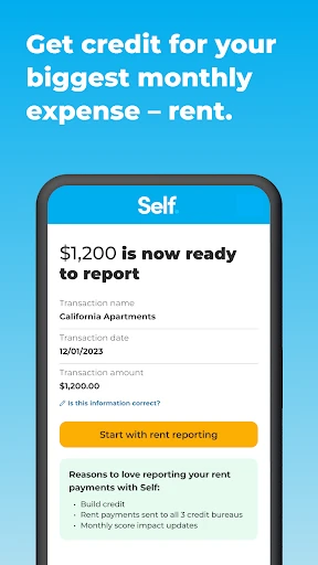 Self - Credit Builder screenshot