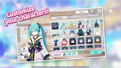 HATSUNE MIKU: COLORFUL STAGE! screenshot