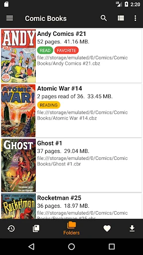 CDisplayEx Comic Reader Lite screenshot