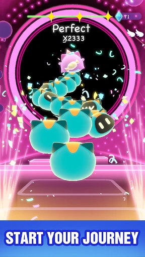 Cat Hop - Piano Music Games screenshot