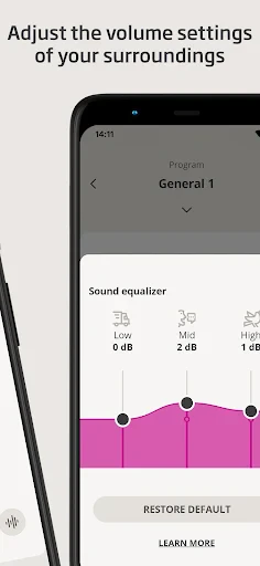 Oticon Companion screenshot