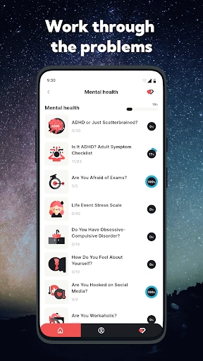 Psychological Assessment Test screenshot