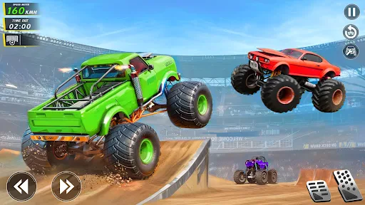 Mega Ramp Monster Truck Stunts screenshot