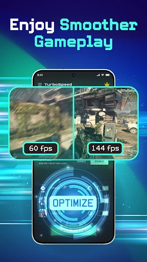 TurboSpeed: Game Mode FPS screenshot
