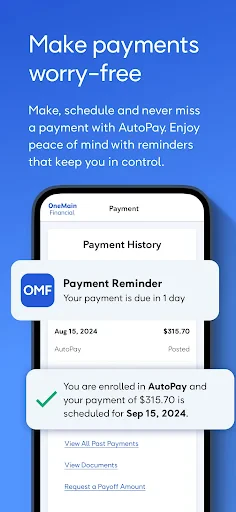 OneMain Financial screenshot
