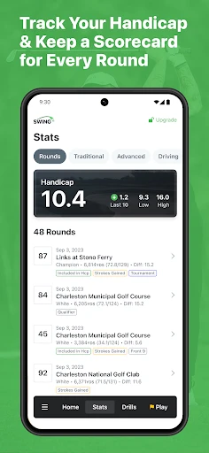 SwingU: Golf GPS Range Finder screenshot