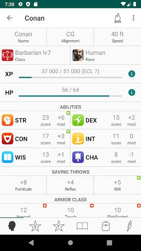 RPG Scribe Pathfinder & 3.5e screenshot