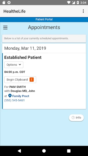 HealtheLife screenshot