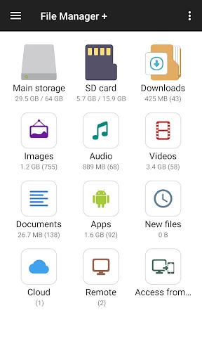 File Manager screenshot