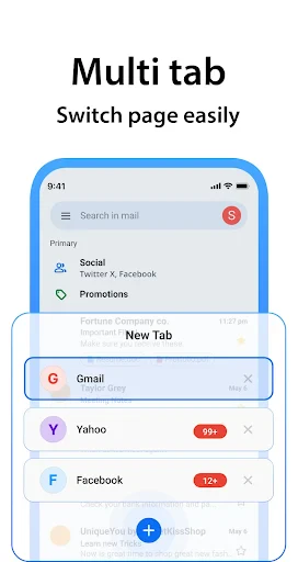 All Email Login screenshot