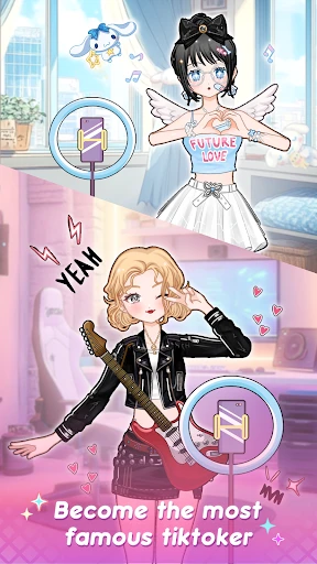 Idol Livestream: Doll Dress Up screenshot