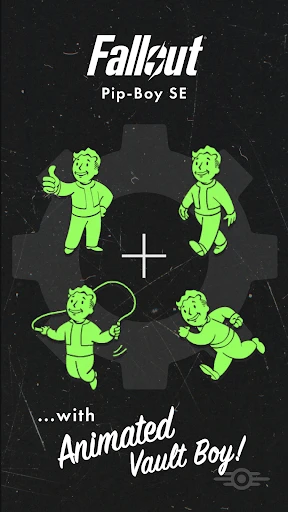 Fallout Pip-Boy SE Watch Face screenshot