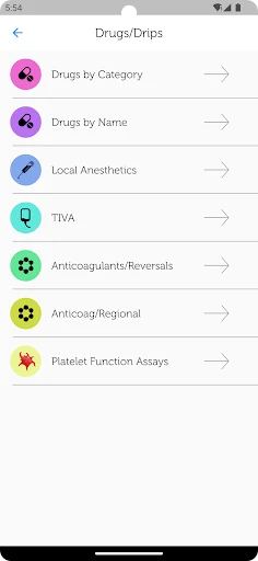 Vargo Anesthesia Mega App screenshot
