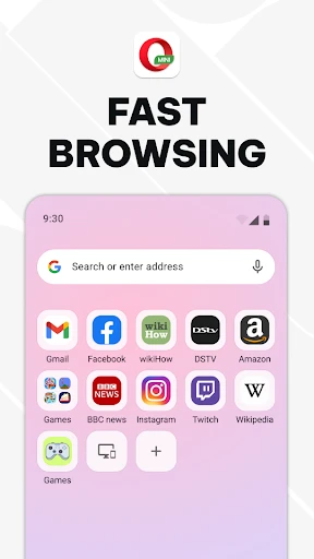 Opera Mini: Fast Web Browser screenshot